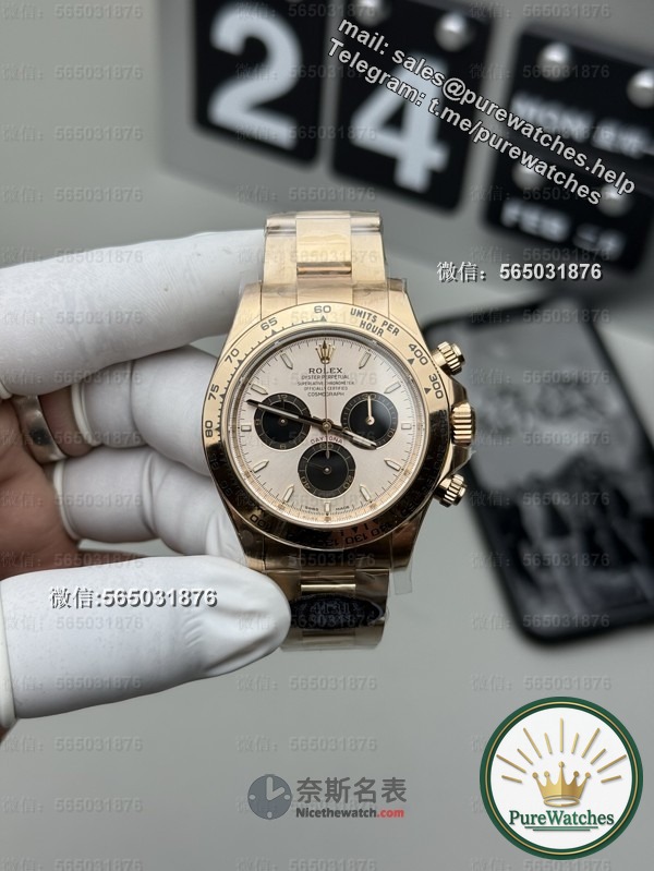 Compared with the original Rolex Daytona m116505-0016 rose gold from Clean factory, is there a big difference?