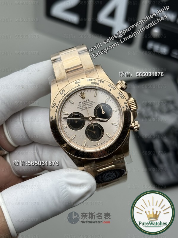 Compared with the original Rolex Daytona m116505-0016 rose gold from Clean factory, is there a big difference?