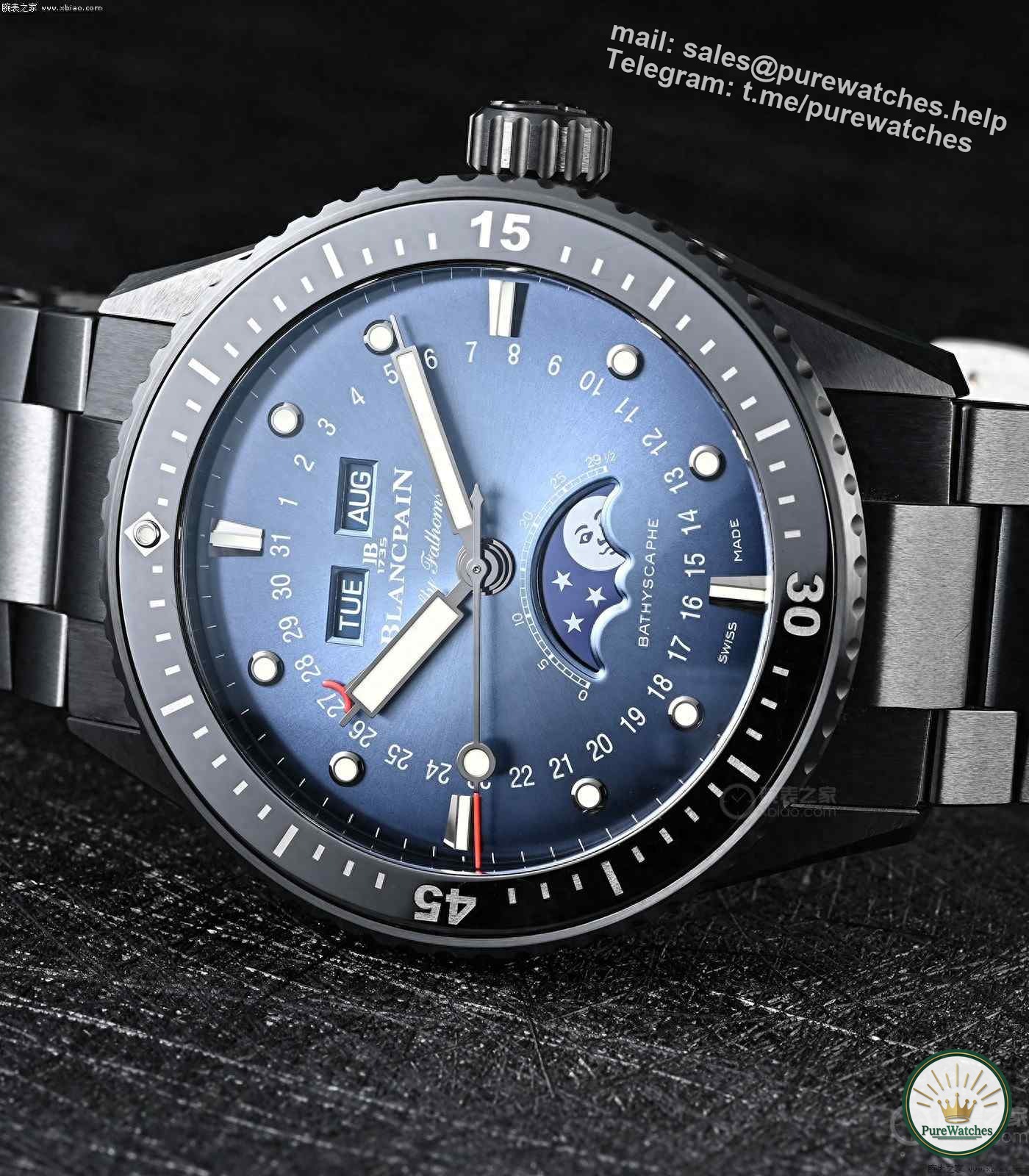 What’s so good about Blancpain’s 50 Fathoms Bathyscaphe Full Calendar Moon Phase? An expert will tell you what to do!