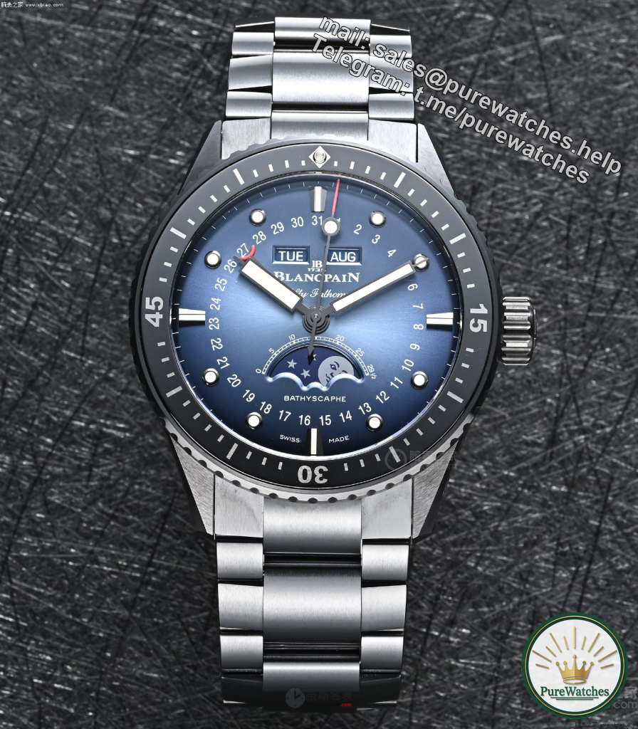 What’s so good about Blancpain’s 50 Fathoms Bathyscaphe Full Calendar Moon Phase? An expert will tell you what to do!