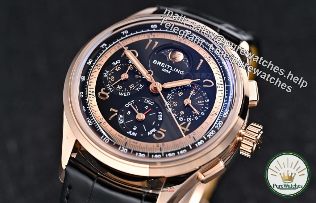 Breitling Preya B19 Perpetual Calendar Chronograph Watch: The perfect combination of elegance and complex functions