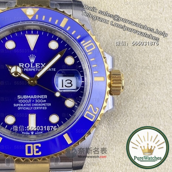 VS inter-factory gold and blue water ghost 41MM in-depth review: Can the 3235 movement be fake? Attached is a pit avoidance guide