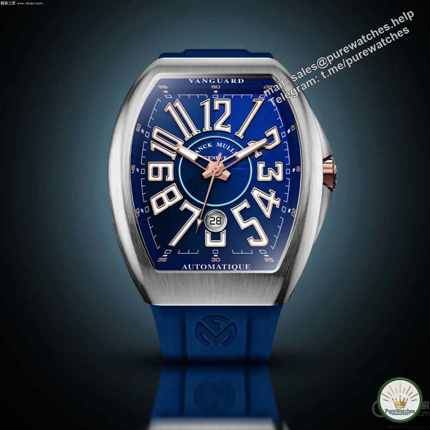 Which color of Franck Muller Vanguard Navy is most worth collecting? Comparative evaluation of three models