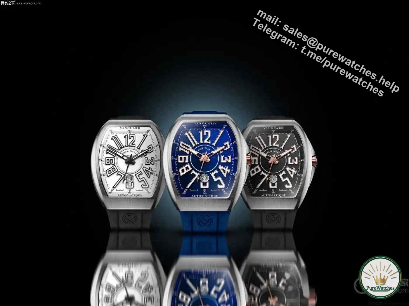 Which color of Franck Muller Vanguard Navy is most worth collecting? Comparative evaluation of three models