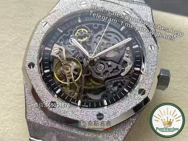 THB Factory Audemars Piguet 15407 frost gold replica watch V2 upgraded version: the perfect combination of high reduction and excellent craftsmanship