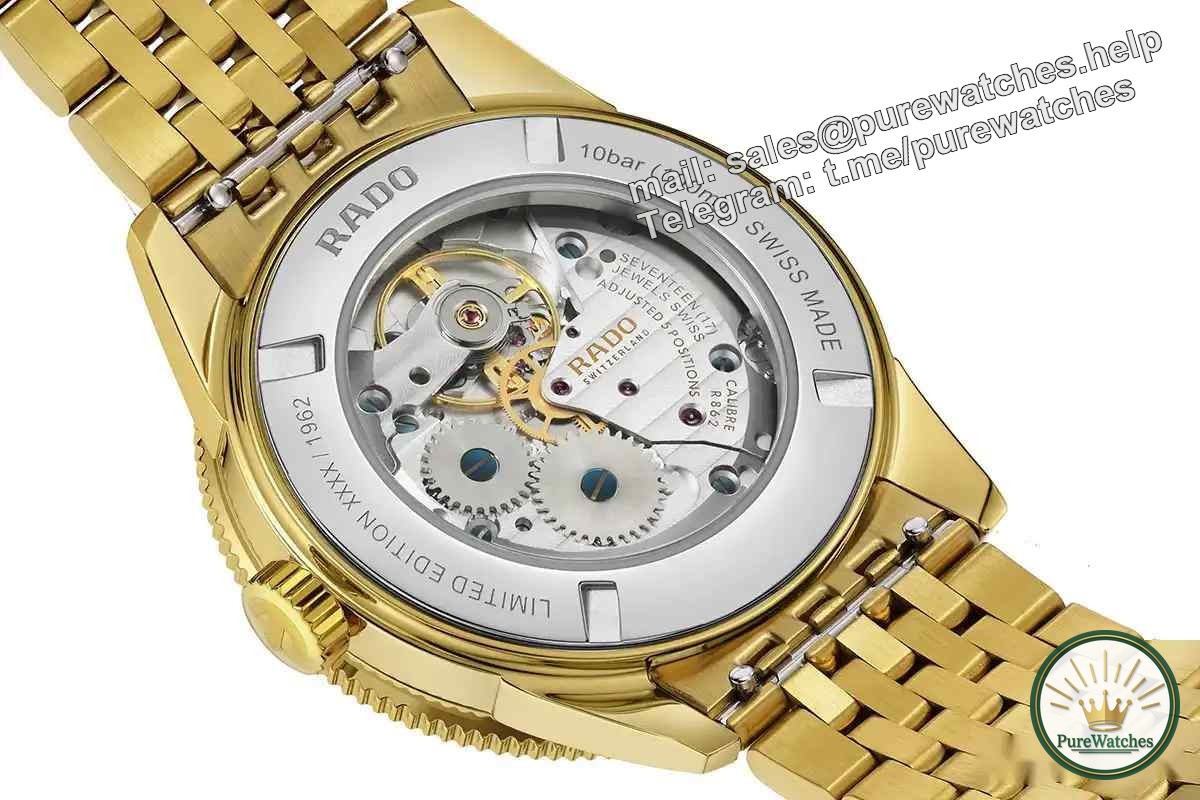 Luxury meets performance! This Rado limited edition watch is worthy of every collector!