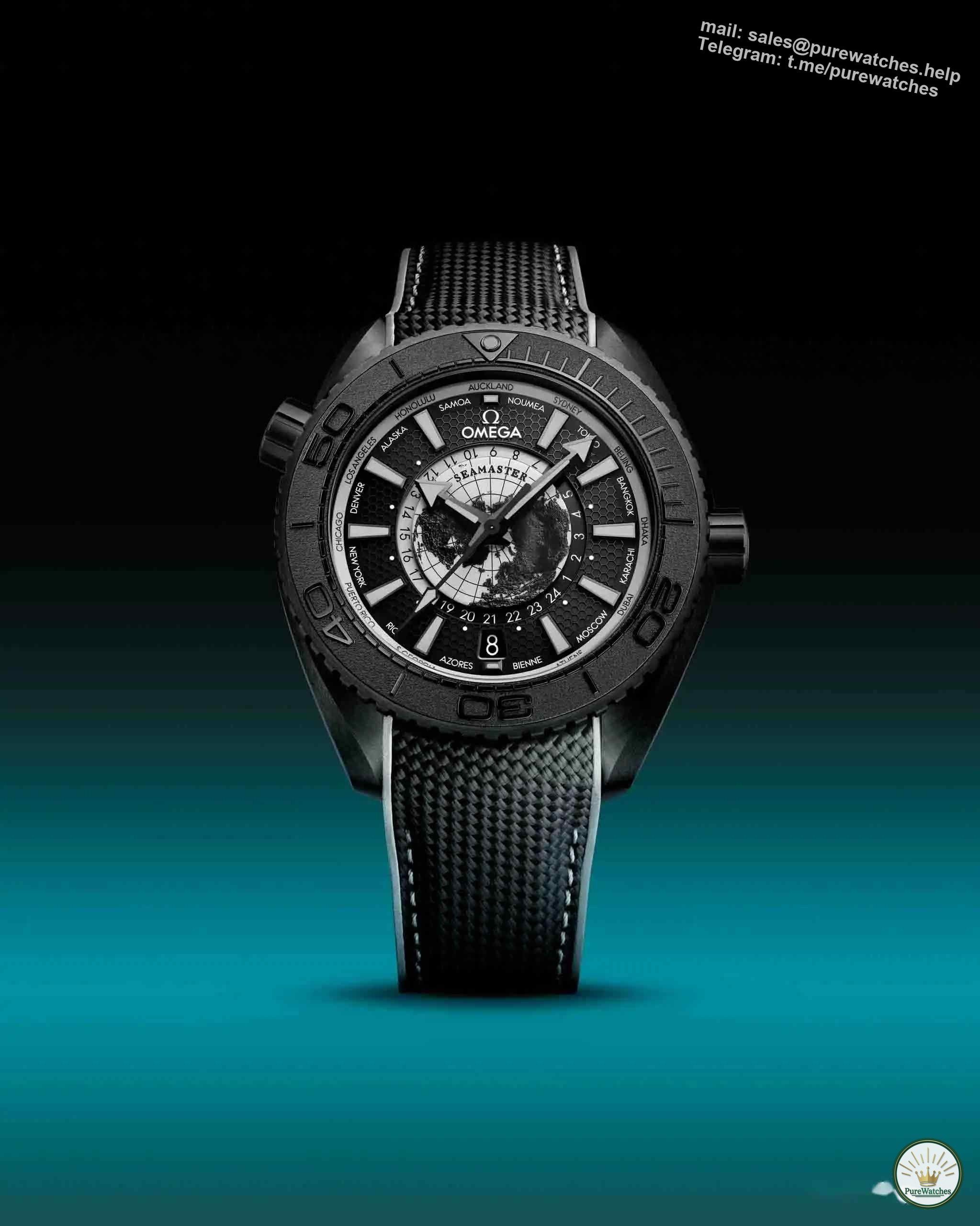 A must-have for global travel! Omega’s new Planet Ocean World Time watch is shockingly released!