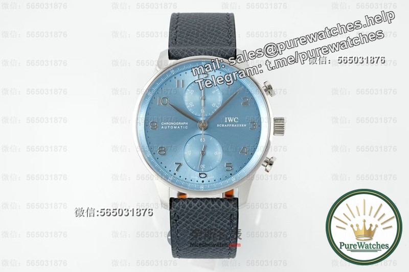 Wear it with a million aura! ZF IWC Portugal’s new Portuguese watch IW371626 “Horizon Blue” Why has the Portuguese watch become the new favorite among watch lovers?