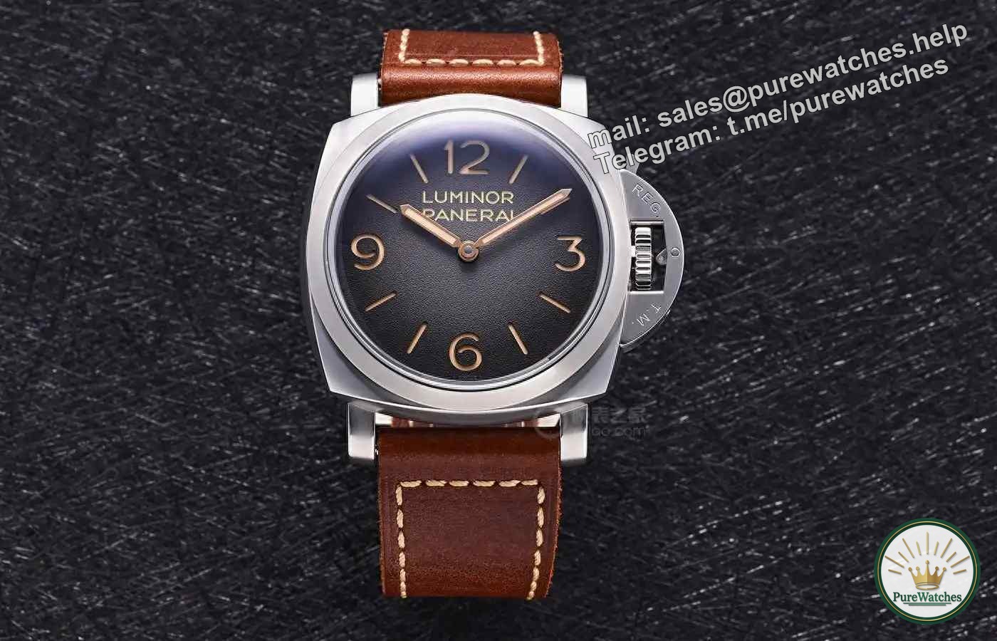 47mm domineering retro! Panerai PAM01628 reproduces the classic charm