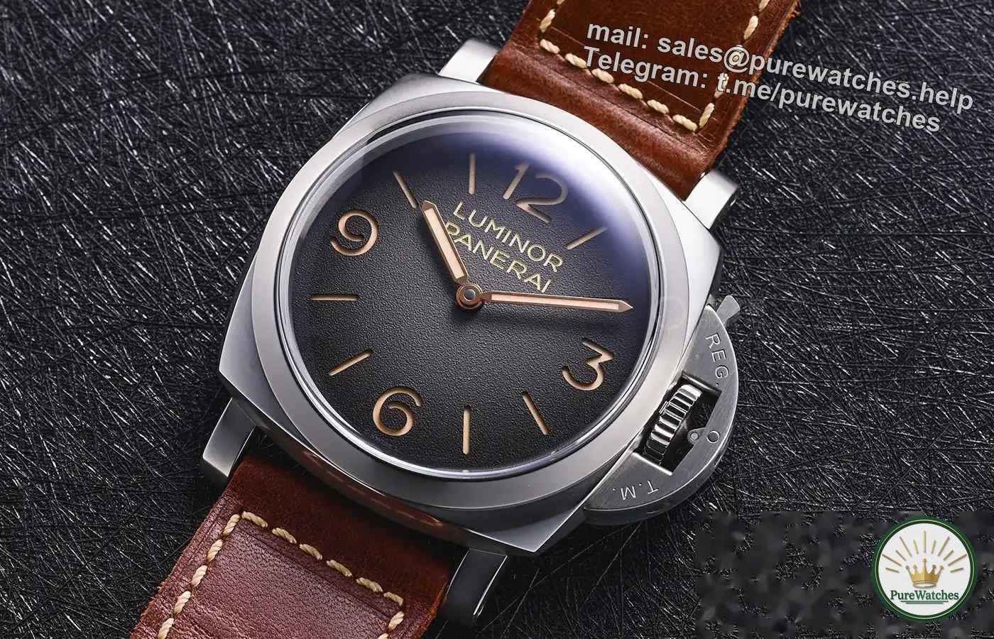 47mm domineering retro! Panerai PAM01628 reproduces the classic charm