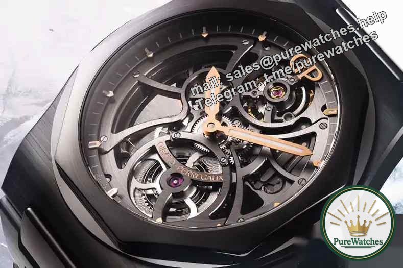 The ultimate hollow aesthetic! GP Girard-Perregaux Laurel Series WinteRace Edition Makes Shocking Debut