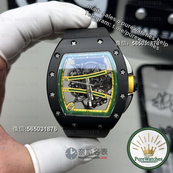 The ultimate choice for sports enthusiasts: RM Factory Richard Mille RM61-01 Green Runway Watch