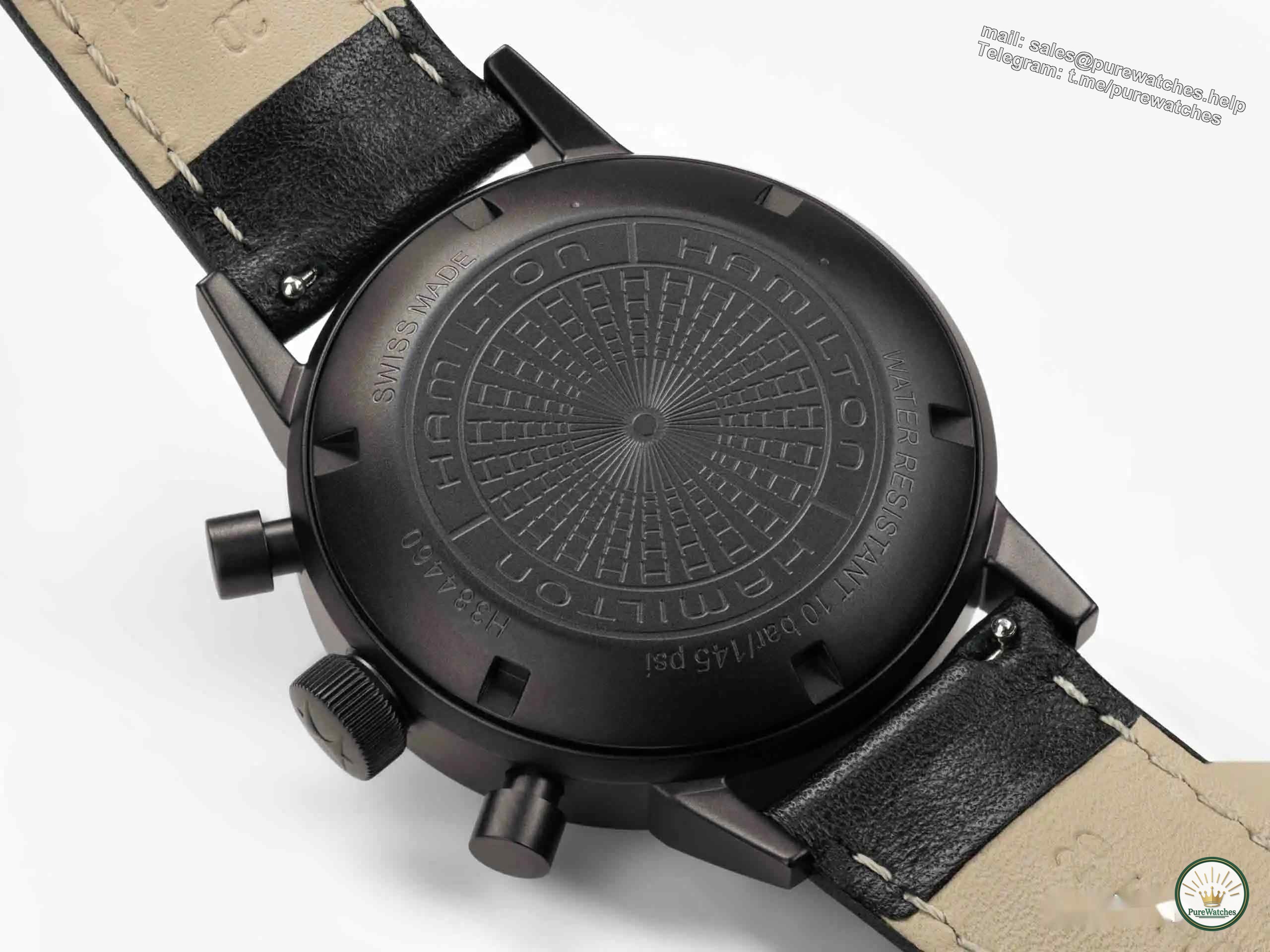 The track legend returns! Hamilton’s “Black Panda” watch ignites speed and passion!