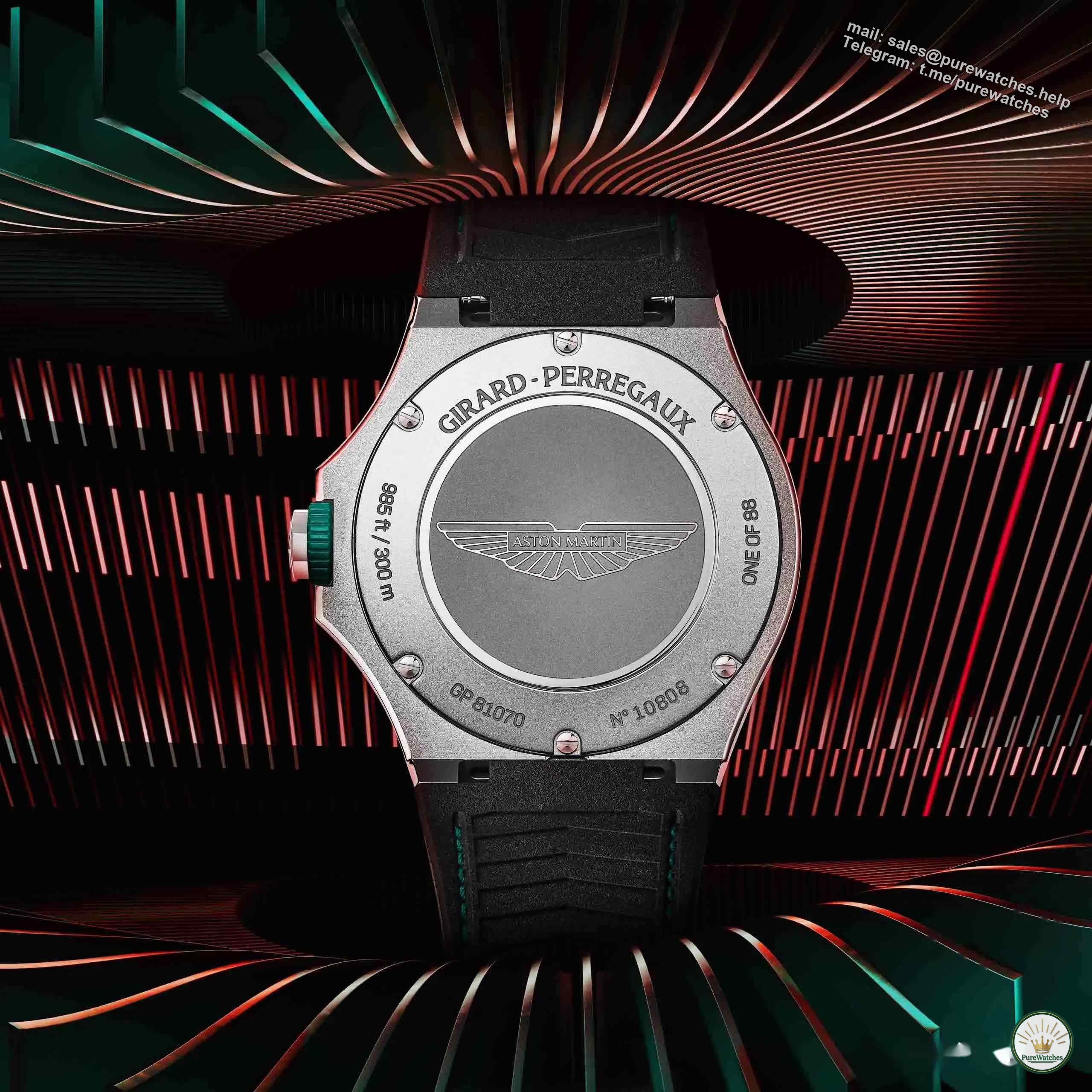 The art of speed and time! GP Girard-Perregaux x Aston Martin joint watch is on sale in limited edition!