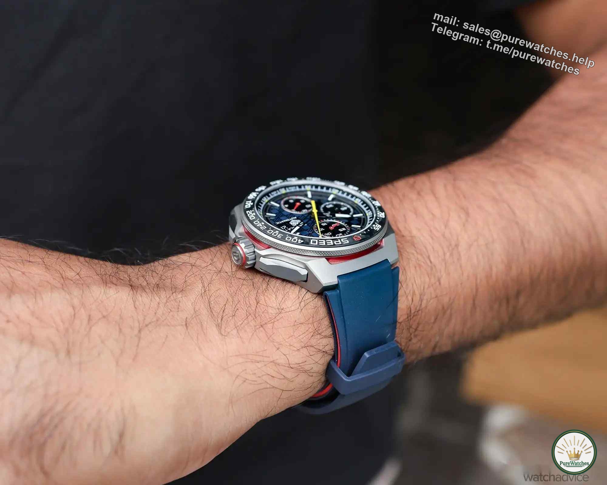 The embodiment of speed and passion! TAG Heuer F1 co-branded watch makes a shocking debut!