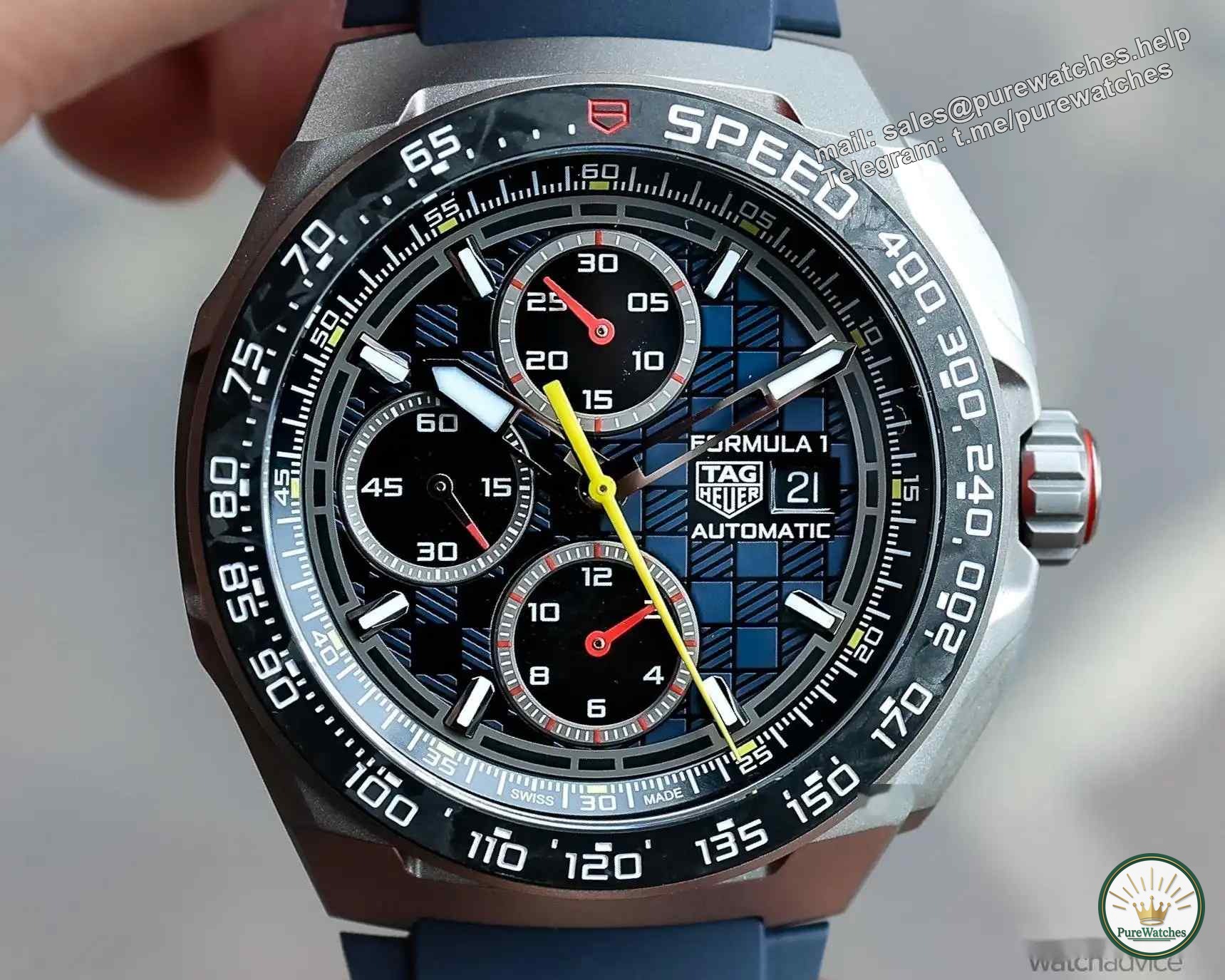 The embodiment of speed and passion! TAG Heuer F1 co-branded watch makes a shocking debut!