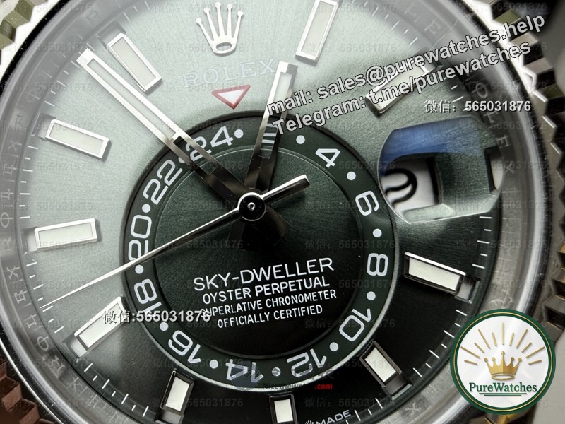 Revealing the secret of ZF factory Rolex Skywalker: the perfect combination of function and aesthetics!