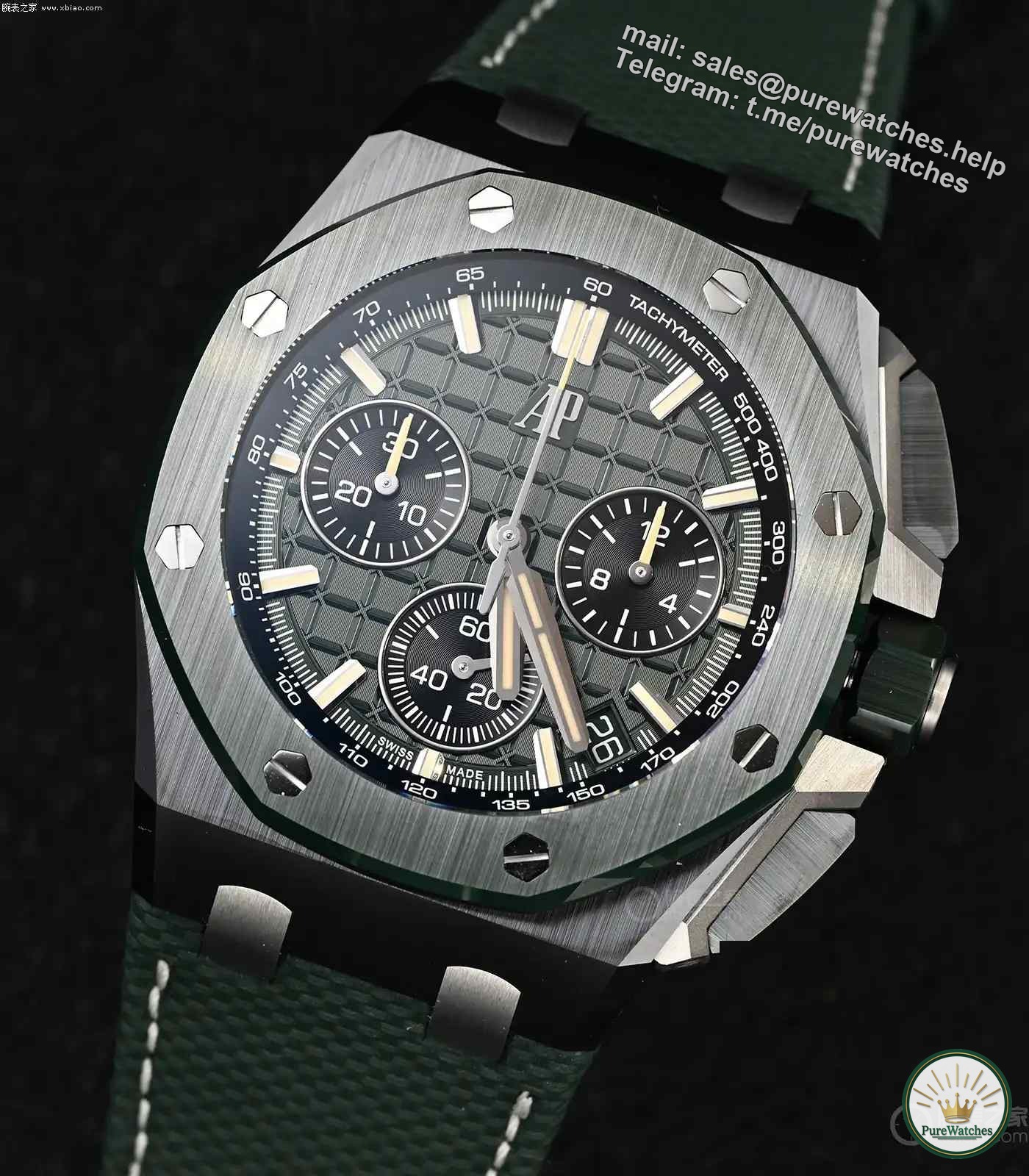 Ceramic art comparable to gold: Audemars Piguet Royal Oak Offshore 26420 makes a shocking debut!