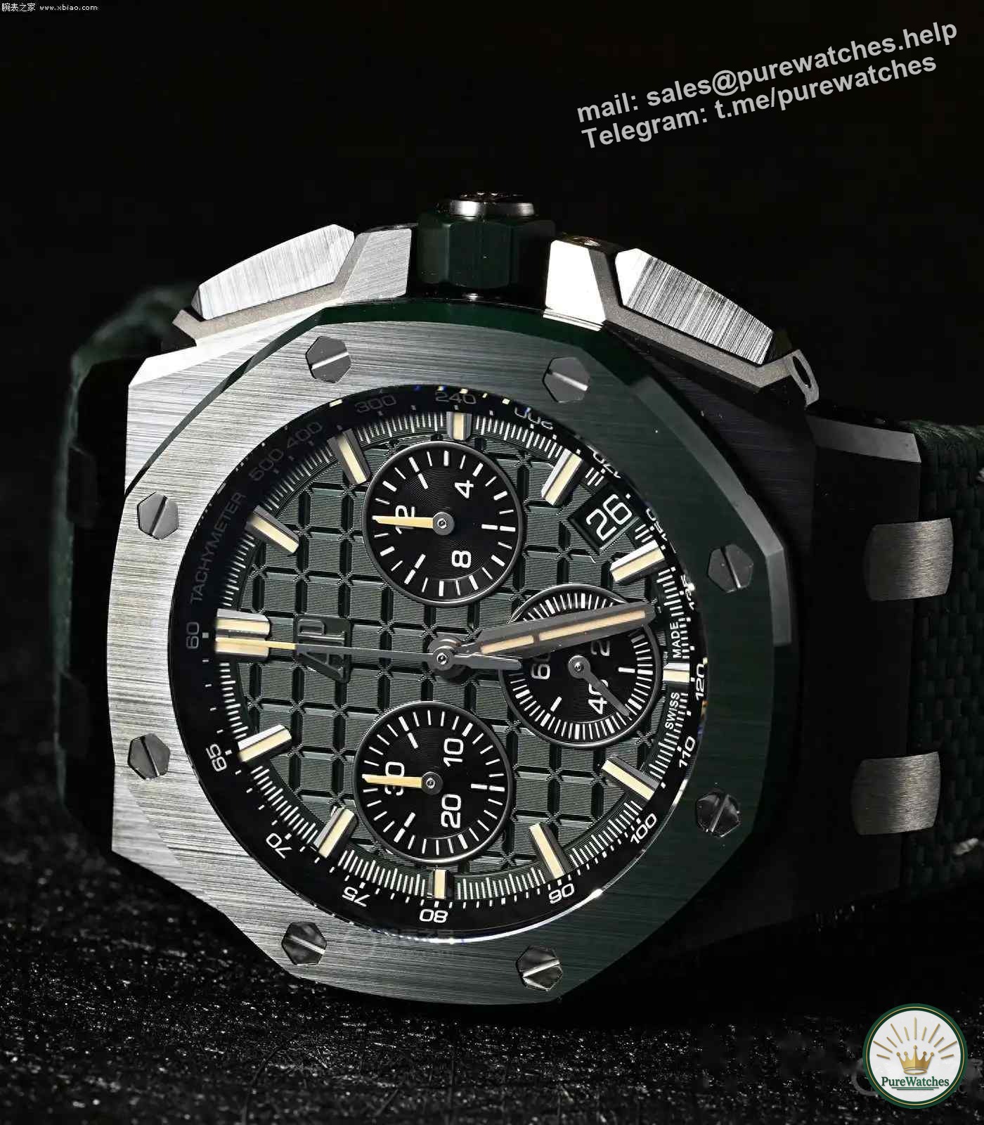 Ceramic art comparable to gold: Audemars Piguet Royal Oak Offshore 26420 makes a shocking debut!