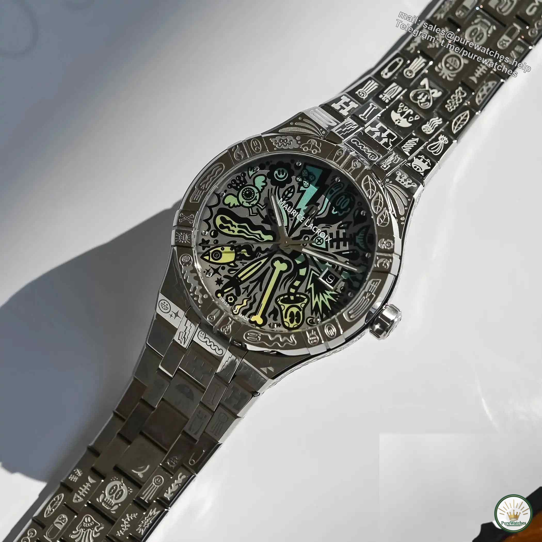 The flower arm watch is here! Amy Aikon Wotto limited edition debuts