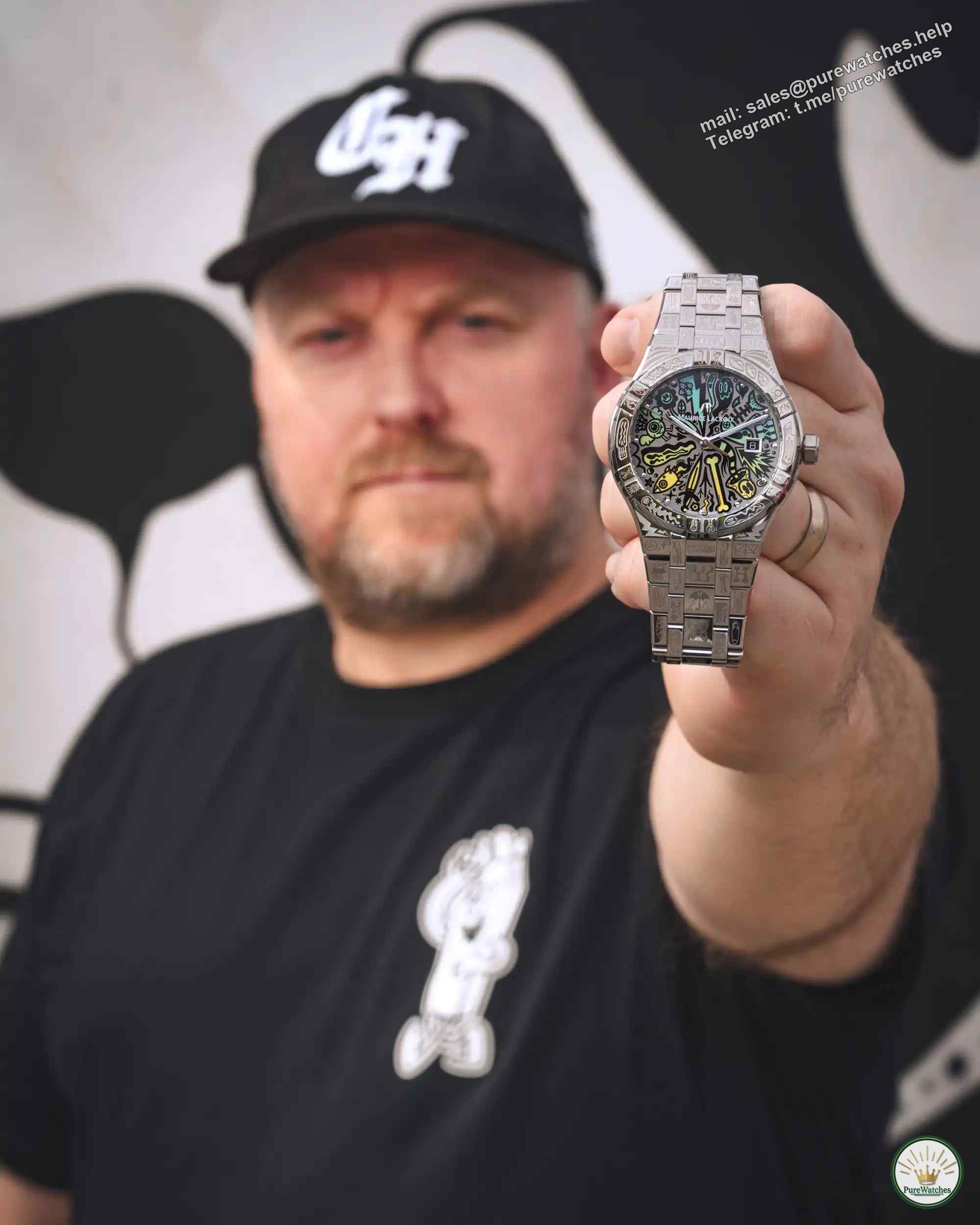 The flower arm watch is here! Amy Aikon Wotto limited edition debuts