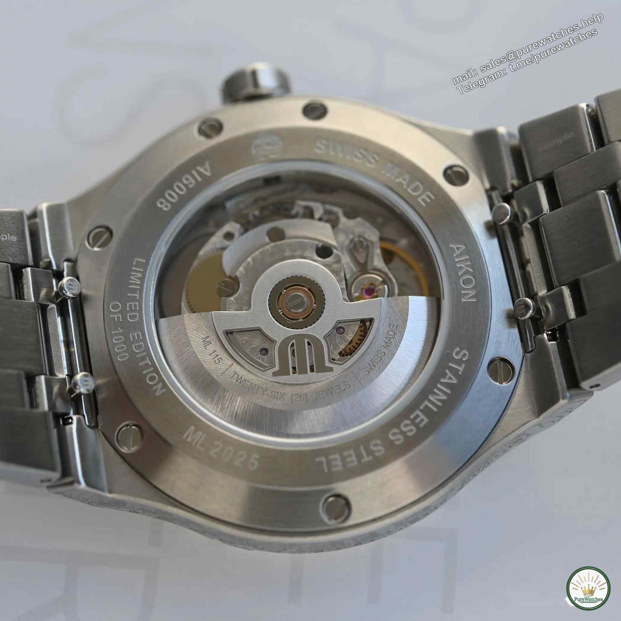 The flower arm watch is here! Amy Aikon Wotto limited edition debuts