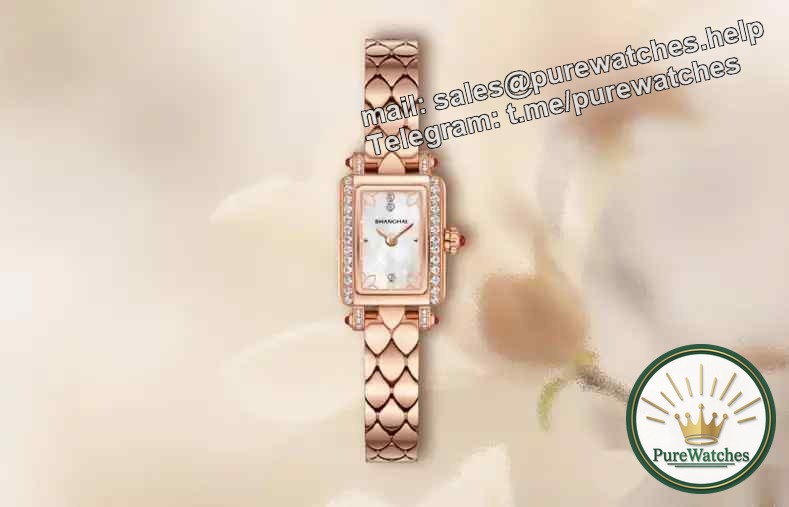 Spring blooms on the wrist: Shanghai Watch Magnolia series demonstrates female elegance and power