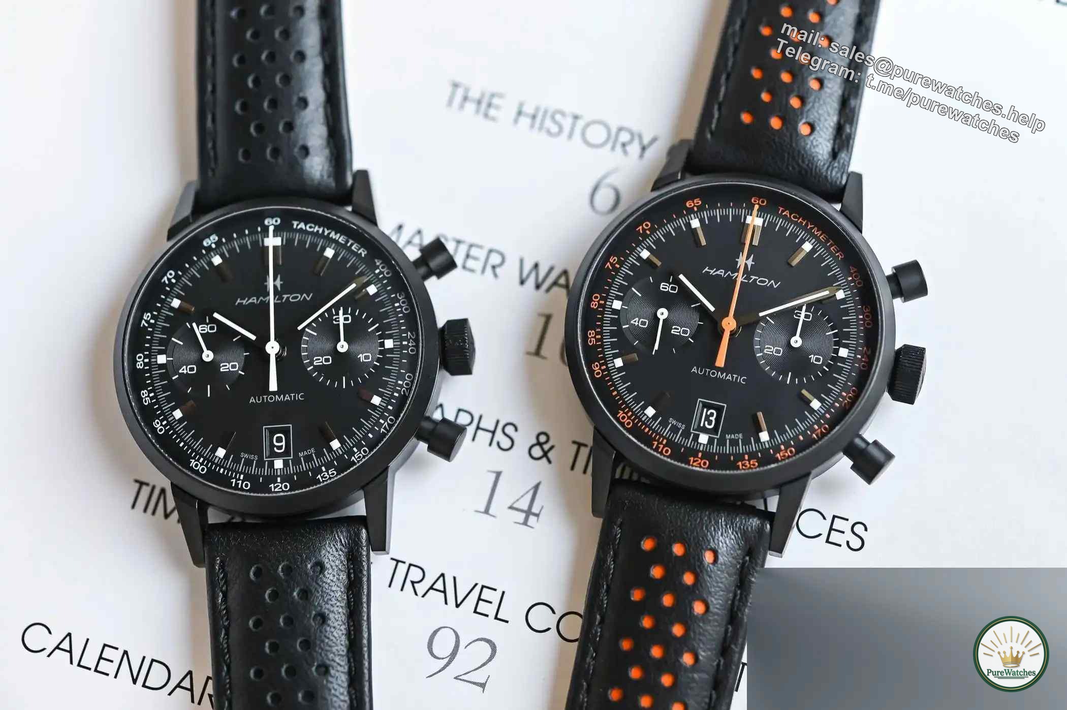 Recommended 10,000-yuan chronograph! Here’s the guide to getting the Hamilton Intra-Matic Cool Black Edition!