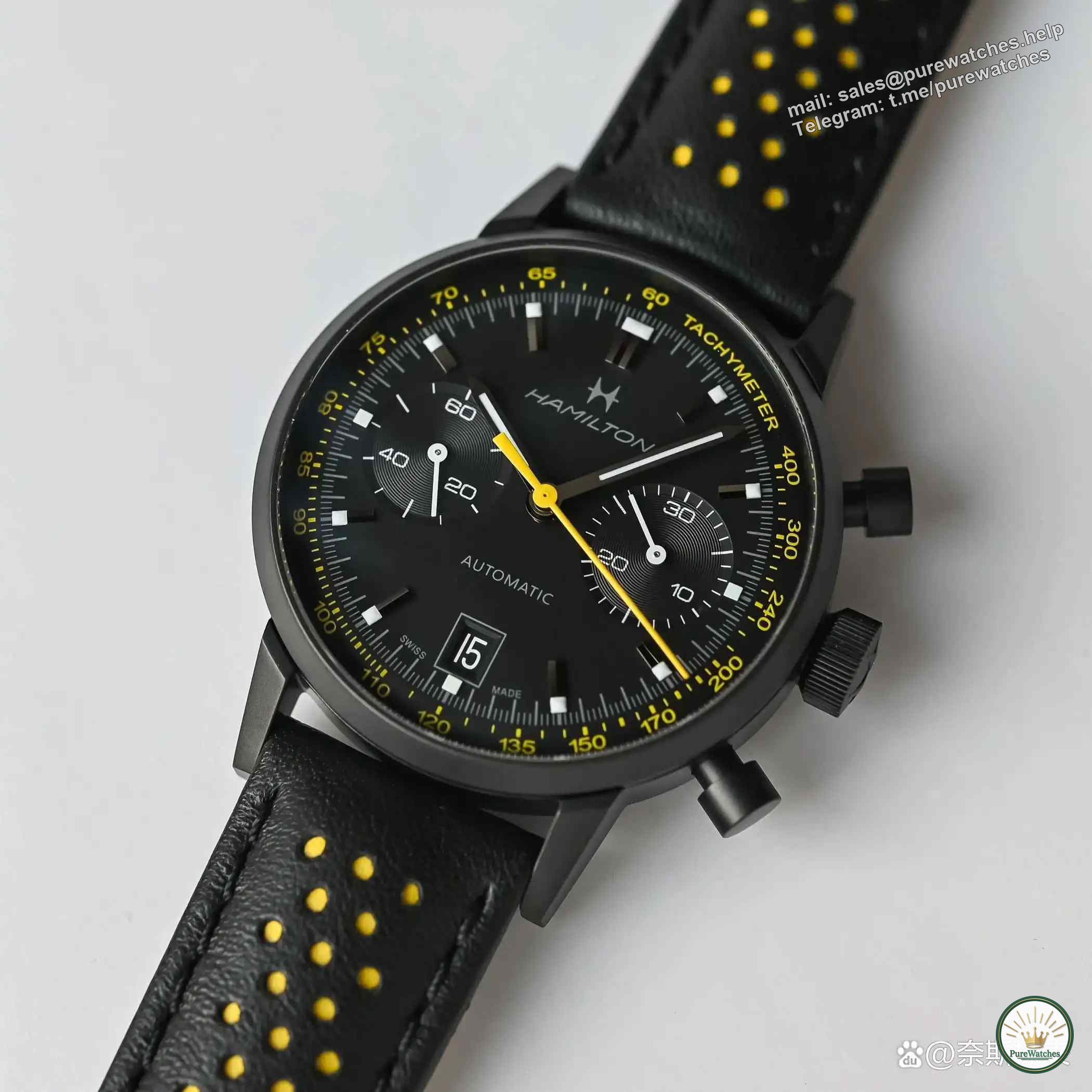 Recommended 10,000-yuan chronograph! Here’s the guide to getting the Hamilton Intra-Matic Cool Black Edition!