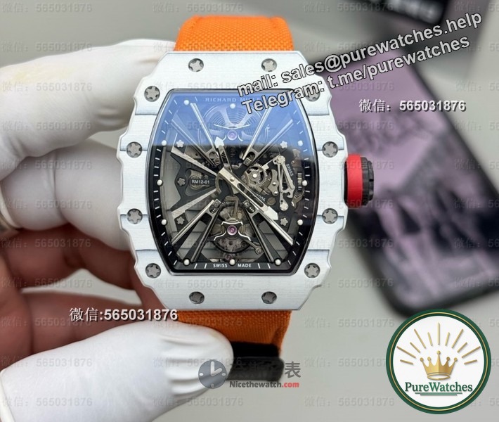 Comprehensive review of RM12-01 white carbon tourbillon: Can you experience the charm of a million-level watch with a few thousand dollars?