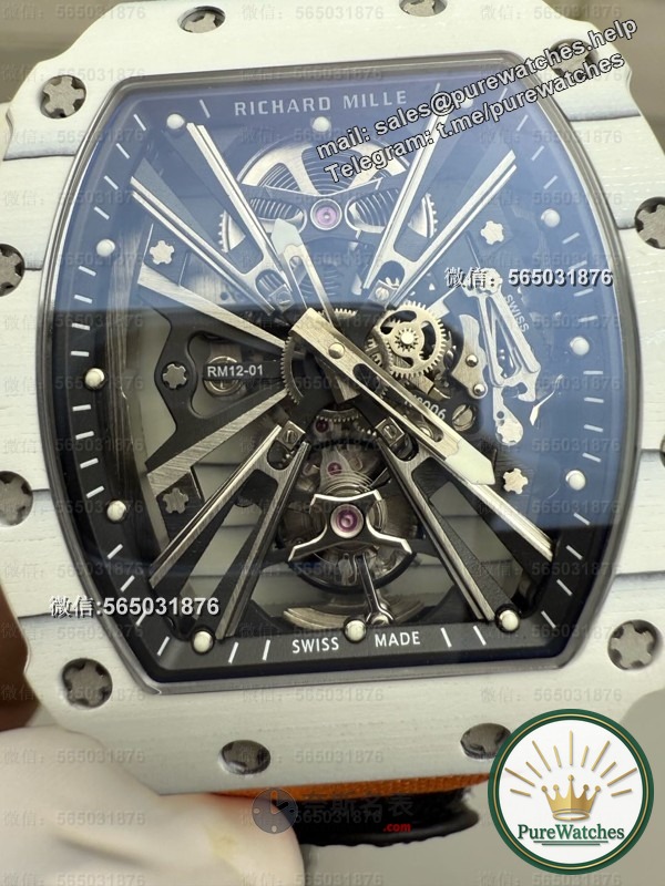 Comprehensive review of RM12-01 white carbon tourbillon: Can you experience the charm of a million-level watch with a few thousand dollars?