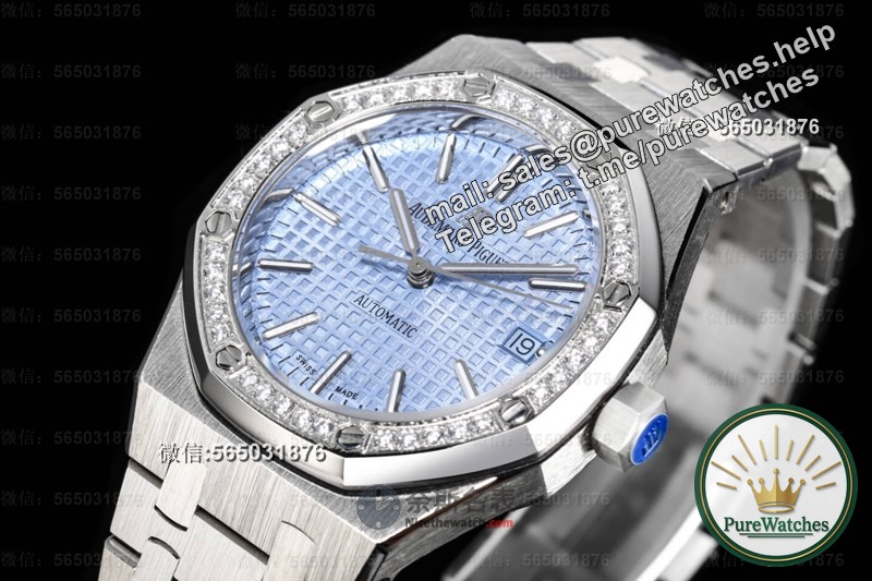 A steel king that even women can control! APS厂15451灰钻面：37mm小手腕的”钢王”之选？
