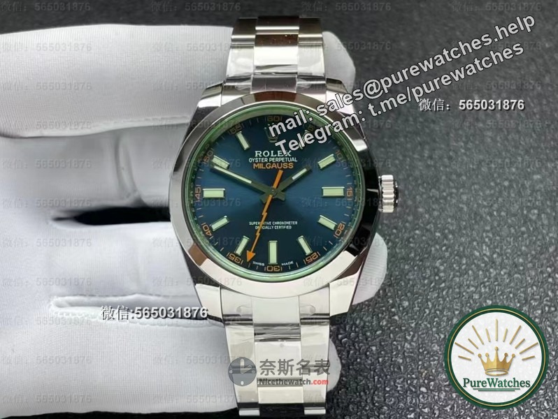 VS factory green glass lightning needle: double-layer antimagnetic + Dandong 3131 movement, the counterattack of unpopular watches!