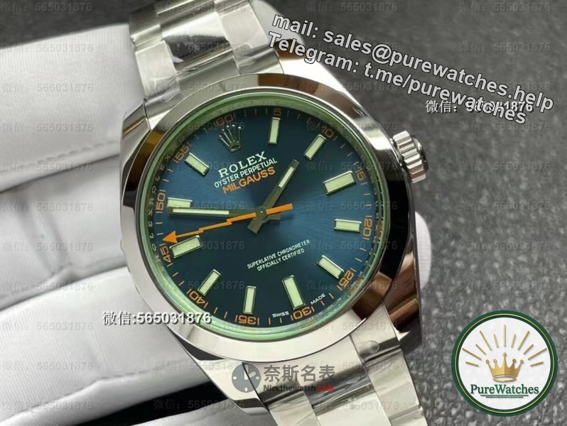 VS factory green glass lightning needle: double-layer antimagnetic + Dandong 3131 movement, the counterattack of unpopular watches!