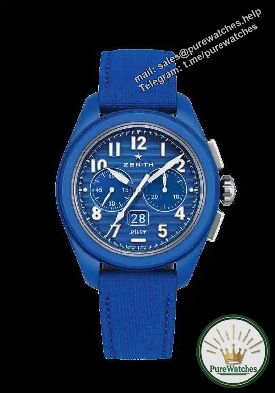 Limited to 160 pieces! Zenith’s 160th Anniversary Trilogy of Blue Ceramic Chronographs is Shockingly Released