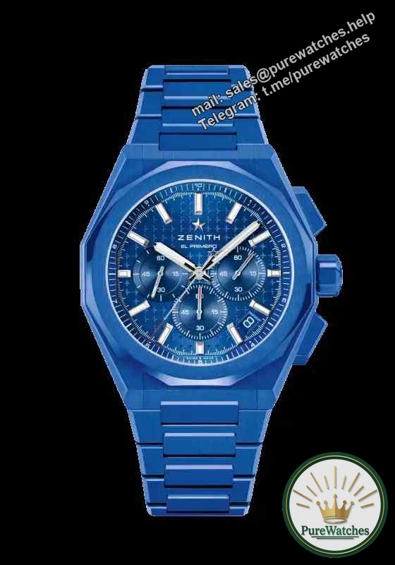 Limited to 160 pieces! Zenith’s 160th Anniversary Trilogy of Blue Ceramic Chronographs is Shockingly Released