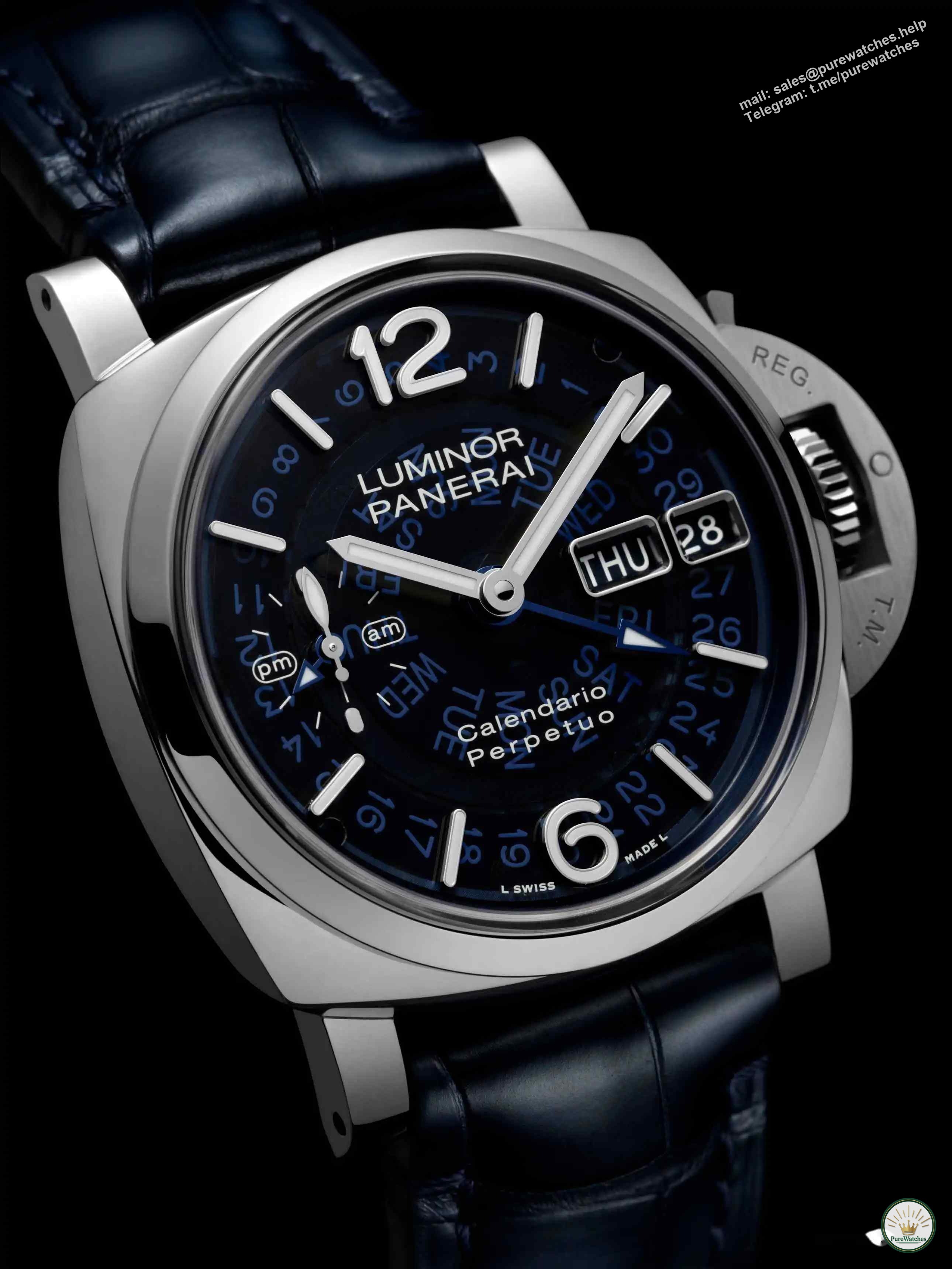 No adjustment required before 2399! Panerai PAM01575 Perpetual Calendar Watch Makes Shocking Debut