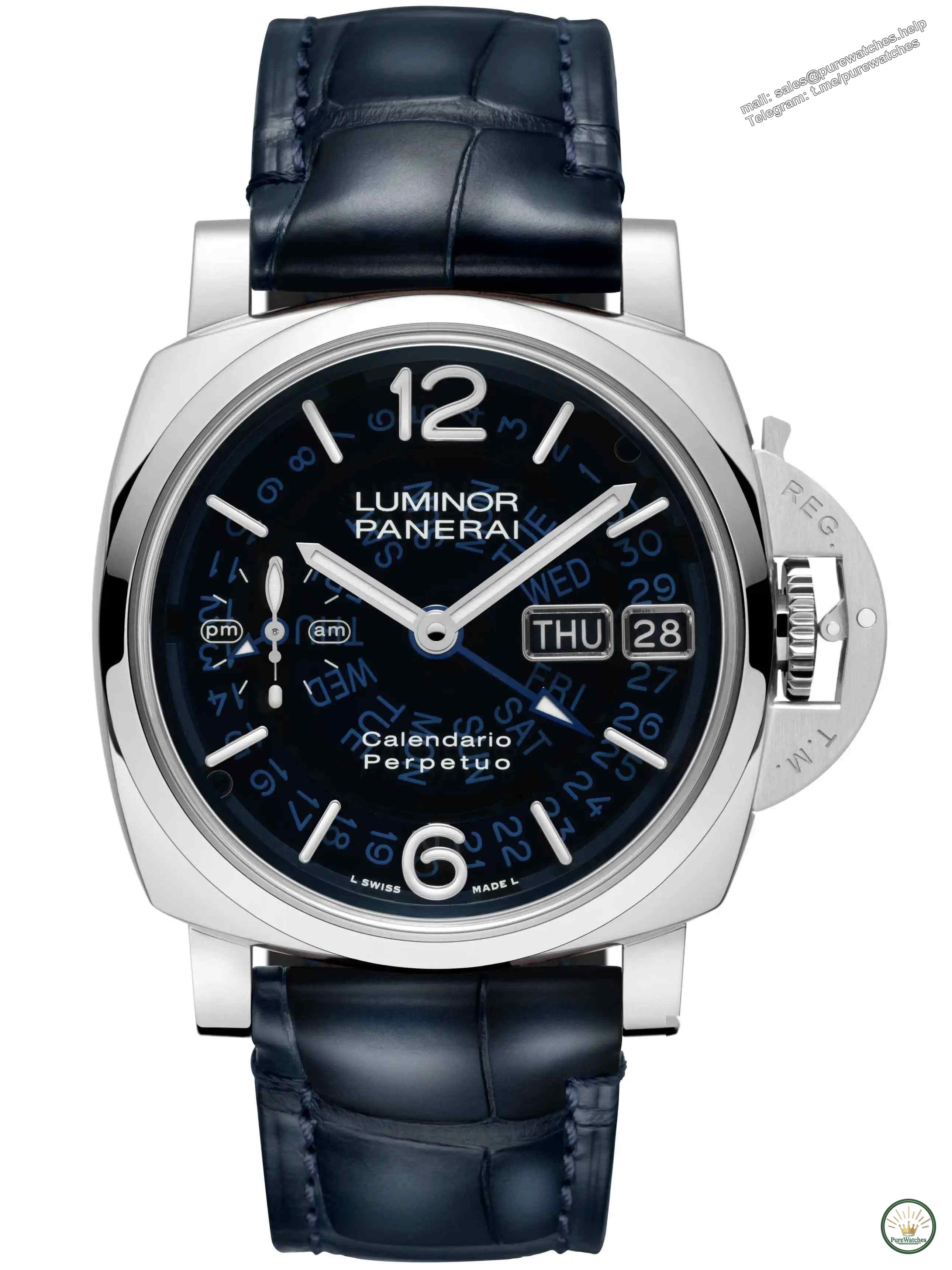 No adjustment required before 2399! Panerai PAM01575 Perpetual Calendar Watch Makes Shocking Debut