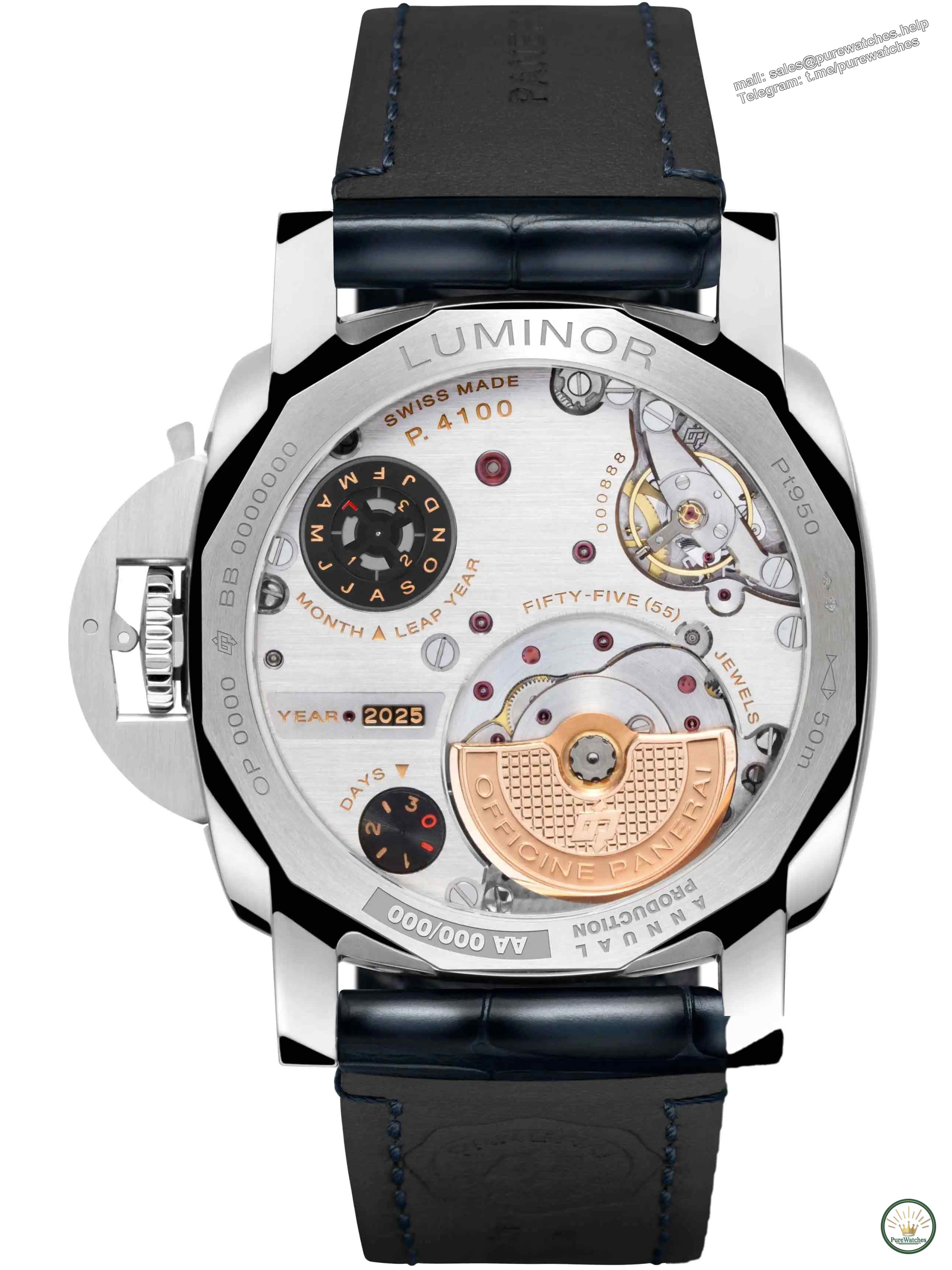 No adjustment required before 2399! Panerai PAM01575 Perpetual Calendar Watch Makes Shocking Debut