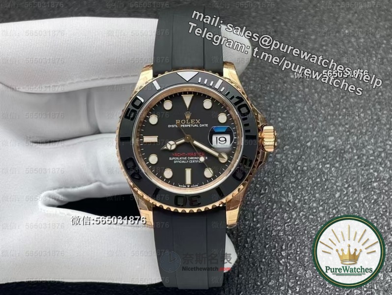Refuse to fade and oxidize! VS factory 904 steel rose gold yacht, it still looks like new after three years of wearing it!
