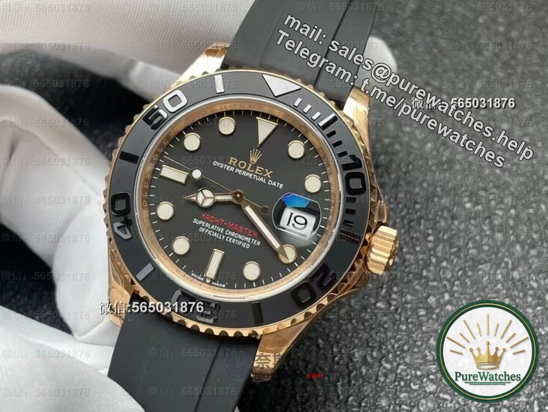 Refuse to fade and oxidize! VS factory 904 steel rose gold yacht, it still looks like new after three years of wearing it!