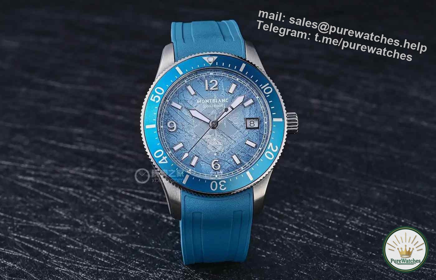 300 meters waterproof + anaerobic technology, is the Montblanc Glacier series watch worth buying?
