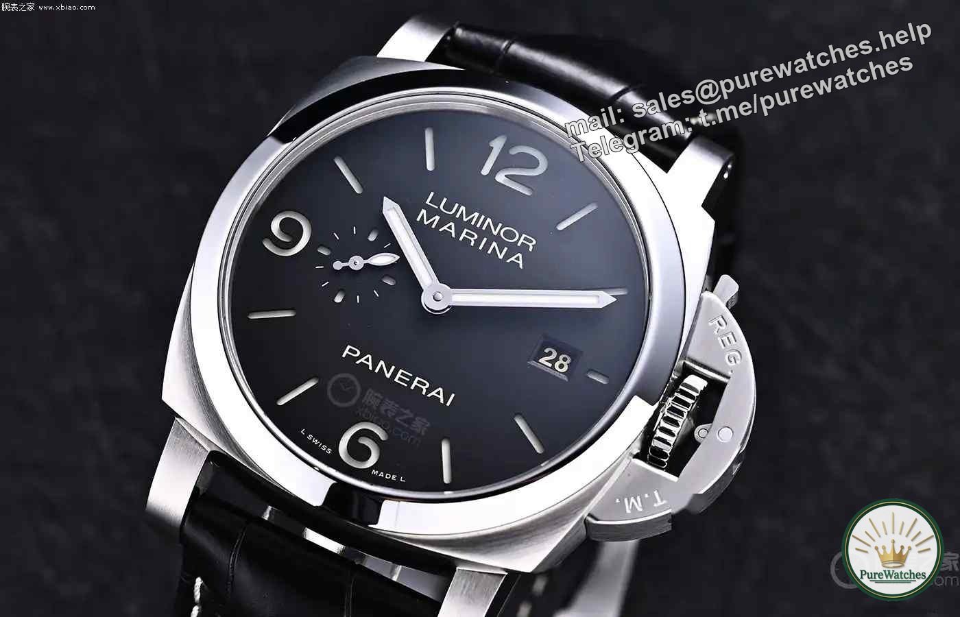Classic evolved again! Why is the Panerai Lumino black dial watch so eye-catching?