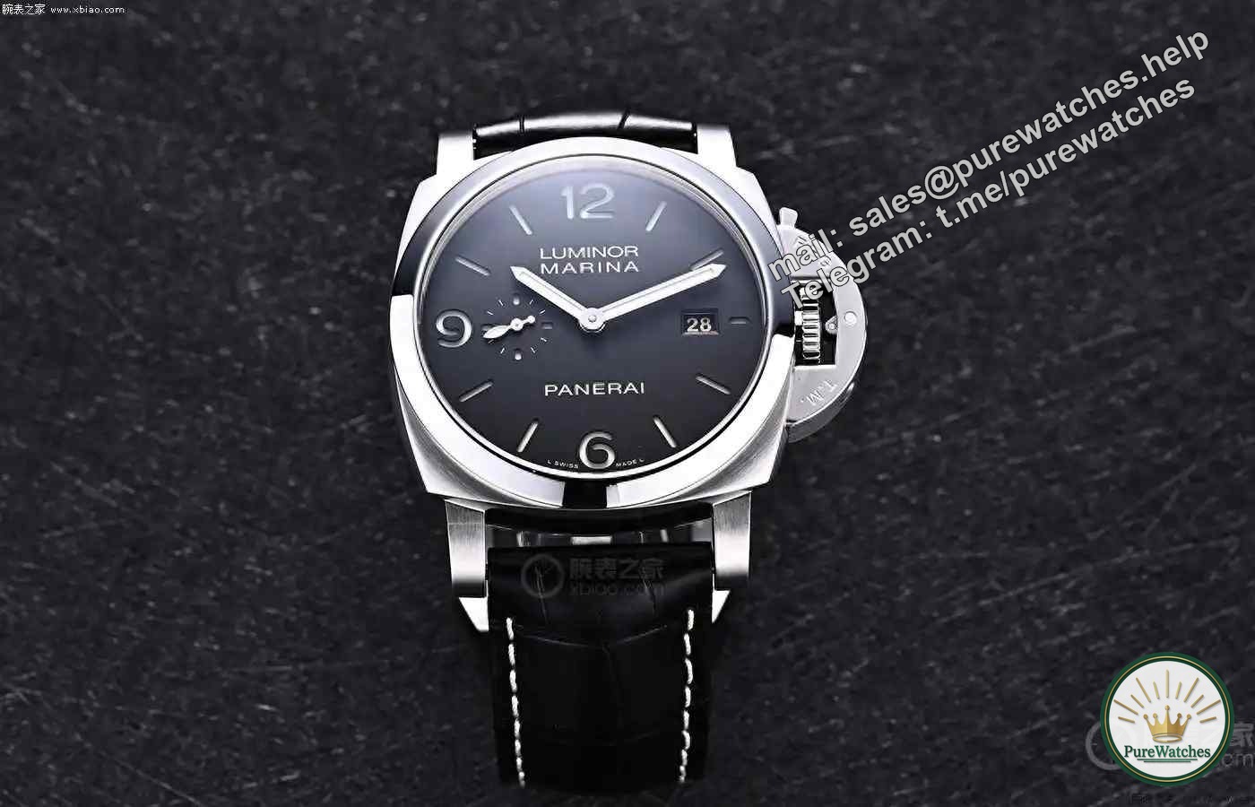Classic evolved again! Why is the Panerai Lumino black dial watch so eye-catching?