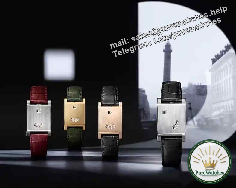 From 1928 to 2025, how does Cartier redefine time with Tank à Guichets?
