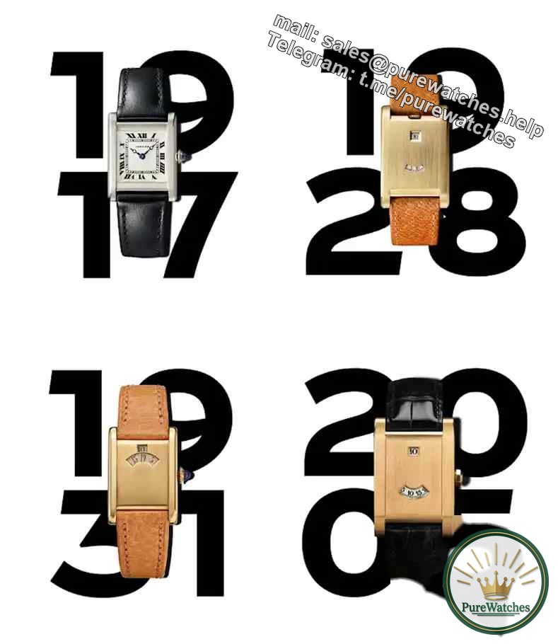 From 1928 to 2025, how does Cartier redefine time with Tank à Guichets?