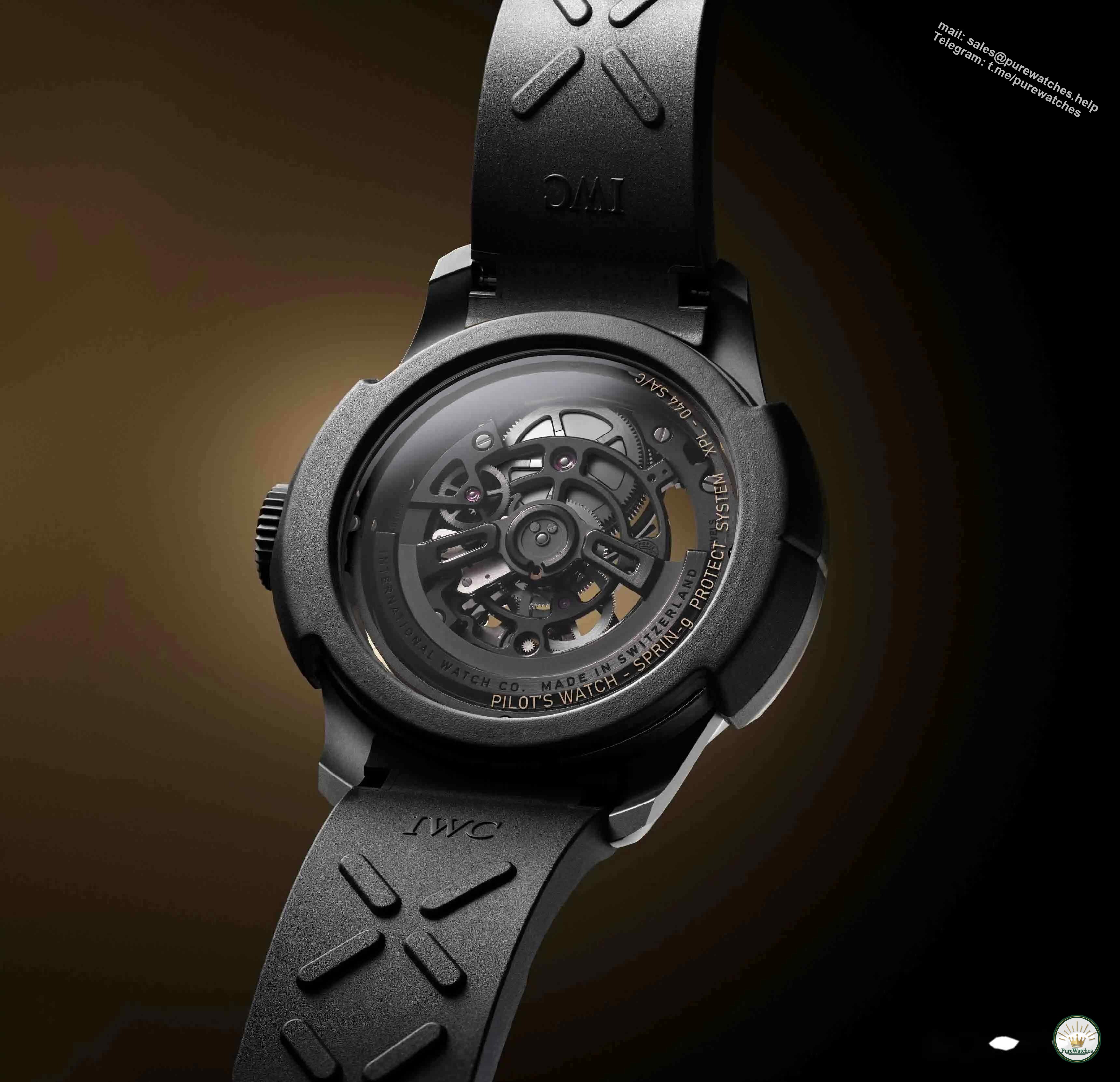 80 hours power reserve + hollow design, why is the IWC pilot watch so amazing?