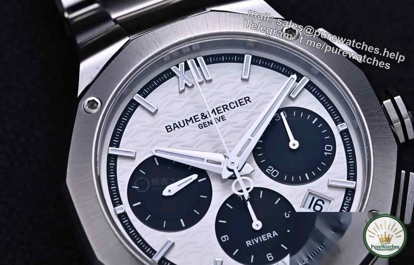 A Swiss chronograph that costs over RMB 30,000, the Mercier Riviera series is a masterpiece of value for money!