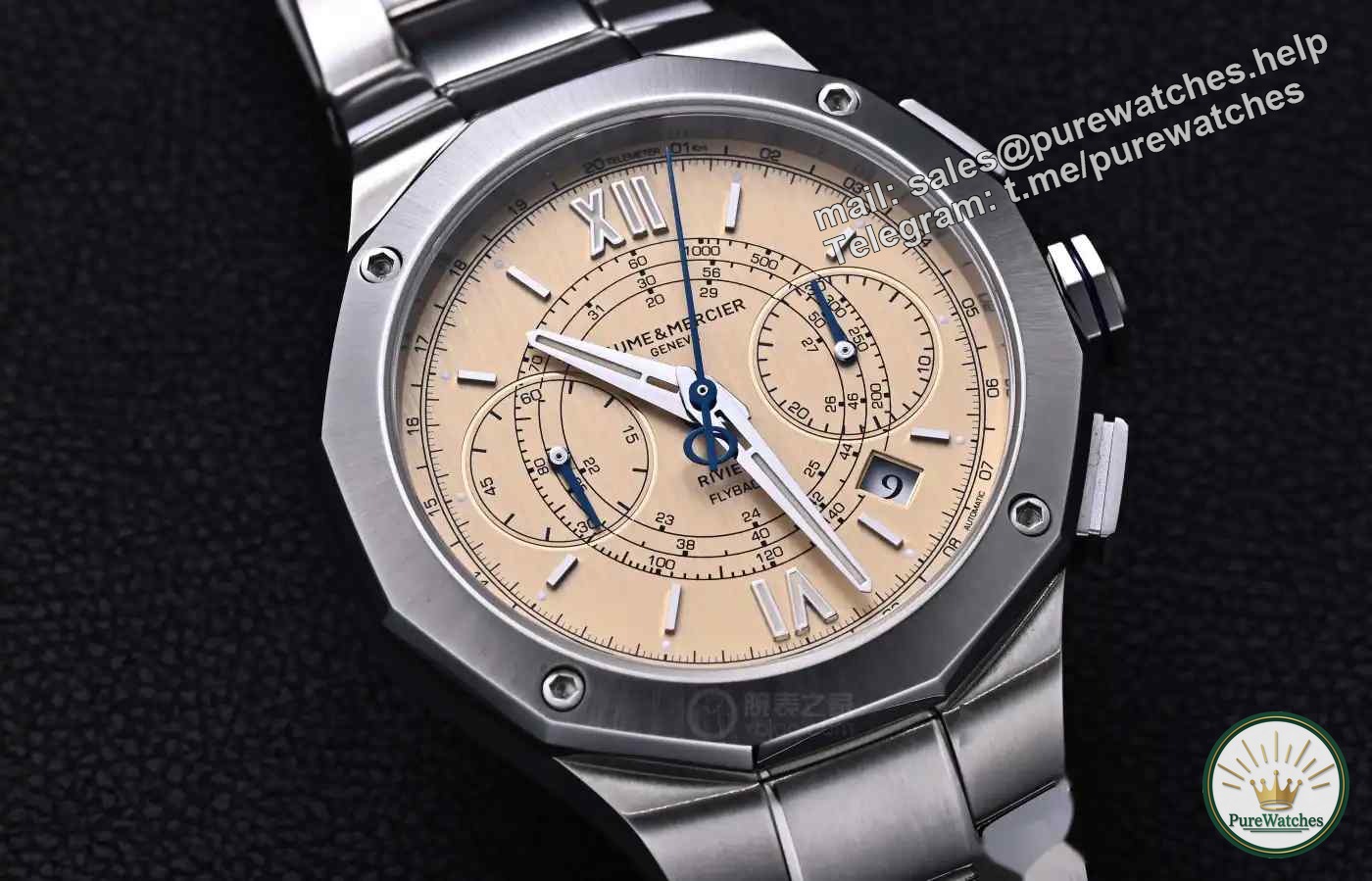 A Swiss chronograph that costs over RMB 30,000, the Mercier Riviera series is a masterpiece of value for money!