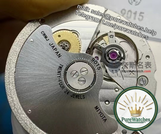 How stable is the Miyota 9015 movement commonly used in replica watches? Is it highly efficient in winding?